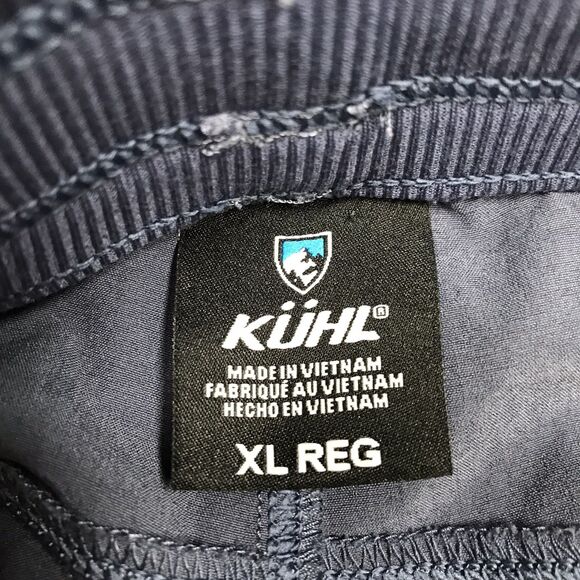 KUHL Pants Softshell Drawstring Waist/Cuff Jogger Hiking Men XL Reg (38x31) Gray - Picture 13 of 15